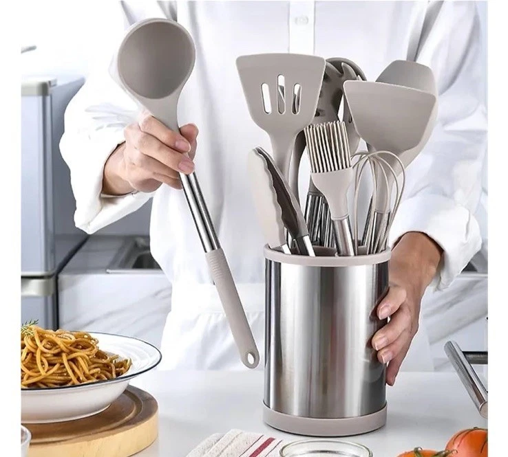Compatible for Most Cookware, 12-Piece Kitchen Utensil Set
