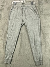 Champion Joggers Womens Small Gray Jogger Pants Drawstring Pull On