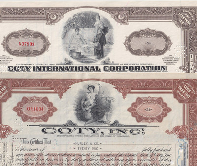 Coty, Inc. 1932 und Coty International Corporation 1950