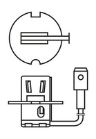 1X Bosch 1 987 302 031 GlüHlampe Fernscheinwerfer FüR Renault Nissan CitroëN VW