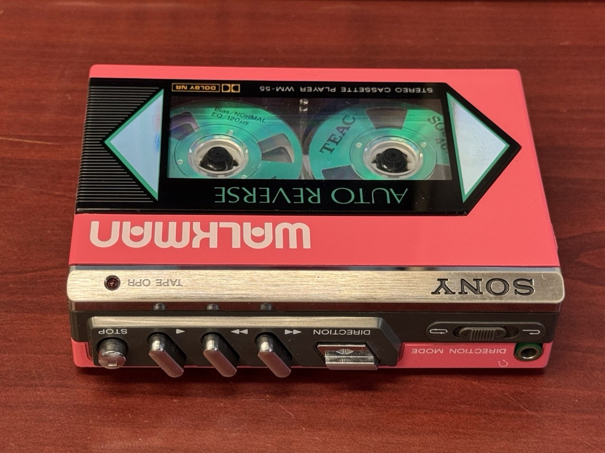 Vintage Sony WM-55 Walkman Cassette Player Working Japan | eBay