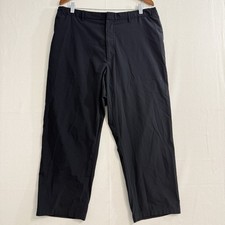 Women’s Theory X Uniqlo Black Pants Size XL (36-39in) Drawstring Waist