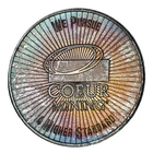 2018 Coeur D' Alene Mining 90th Anniversary 1 oz .999 Fine Silver Round - Toned!