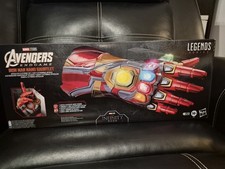 Marvel Legends Iron Man Nano Gauntlet Articulated Electronic Fist Open Box