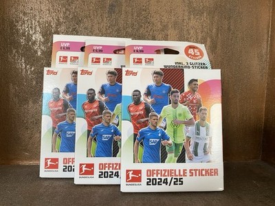 Topps Bundesliga 2024-2025 - Sammelsticker 3 Displays