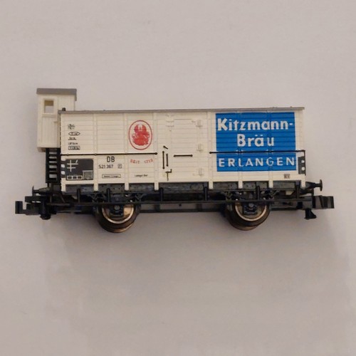 Trix Bierwagen/Kühlwagen 521367 mit Bremshaus Kizmann-Braü Spur N Neuwertig | Condition: Gebraucht