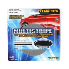 Sharpline Prostripe Pinstriping Tape MultiStripe : 5/16 in. x 40 ft. Chrome  