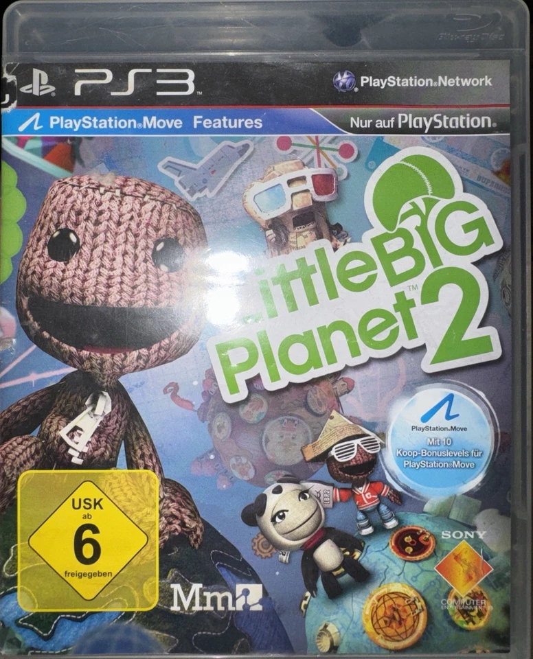 Sony Playstation PS3 Little Big Planet (2) Game Jump ’n’ Run Kreativspiel USK6