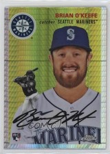 2023 Topps Chrome Platinum Anniversary Prism Refractor Brian O'Keefe #140 2l4