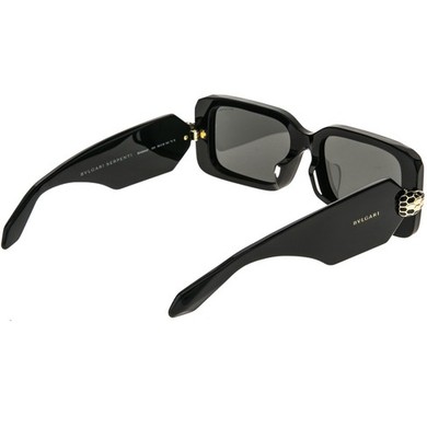 BVLGARI 40044 Serpenti Forever BV40044F Black Scales Snake Head