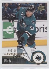 2014-15 Upper Deck UD Exclusives 90/100 Matt Irwin #159 1o3