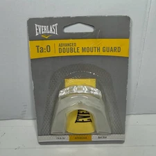 Everlasting Advanced Double Mouth Guard Ta:O - Boxing MMA Football - New Sealed