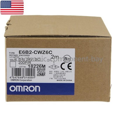 1PC New Omron E6B2-CWZ6C 200P/R Rotary Encoder E6B2CWZ6C - US Stock