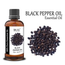 Aceite esencial de pimienta negra 100 % puro aceite de aromaterapia terapéutico natural 100 ml