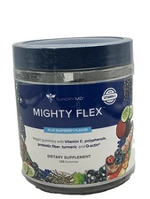 Gundry MD Mighty Flex Blue Raspberry Gummies 120 ct  Mfg 12/2024