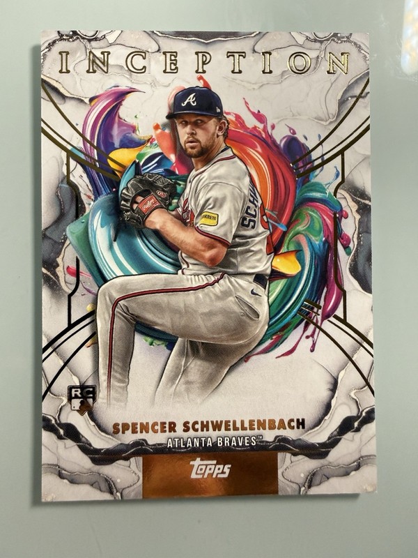 Topps Inception 2025 Spencer Schwellenbach RC #7 Atlanta Braves