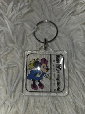 Original Vintage Disney Minnie Mouse Schlüsselanhänger Walt Disney World 70s/80s - Bild 1 von 2