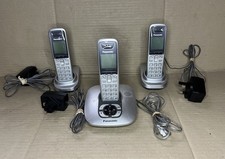 PANASONIC KX-TG6421E 3 Cordless Phone Handsets and Digital Answering Machine