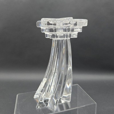 WMF Germany Lead Crystal Starlight Shooting Star 6'' Candlestick Candle Holder