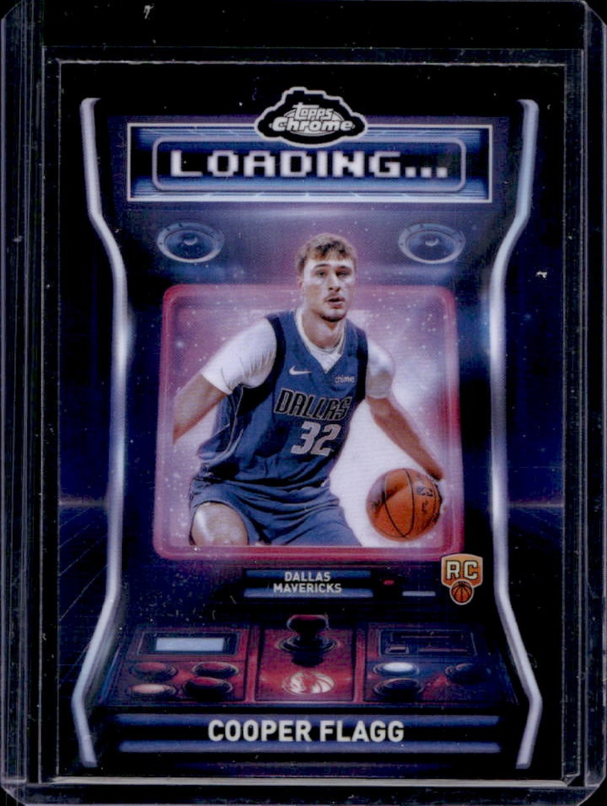 2025-26 Topps Chrome Cooper Flagg Loading RC Rookie #LD-11 Mavericks