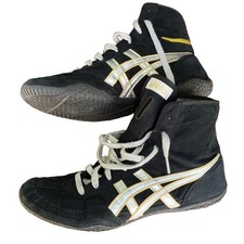 Rare ASICS Wrestling EX-EO 1083A001 Black/Sil...
