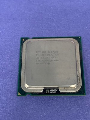   Intel Core 2Duo E7600 3.06GHz Dual-Core CPU Processor SLGTD LGA775 Socket 
