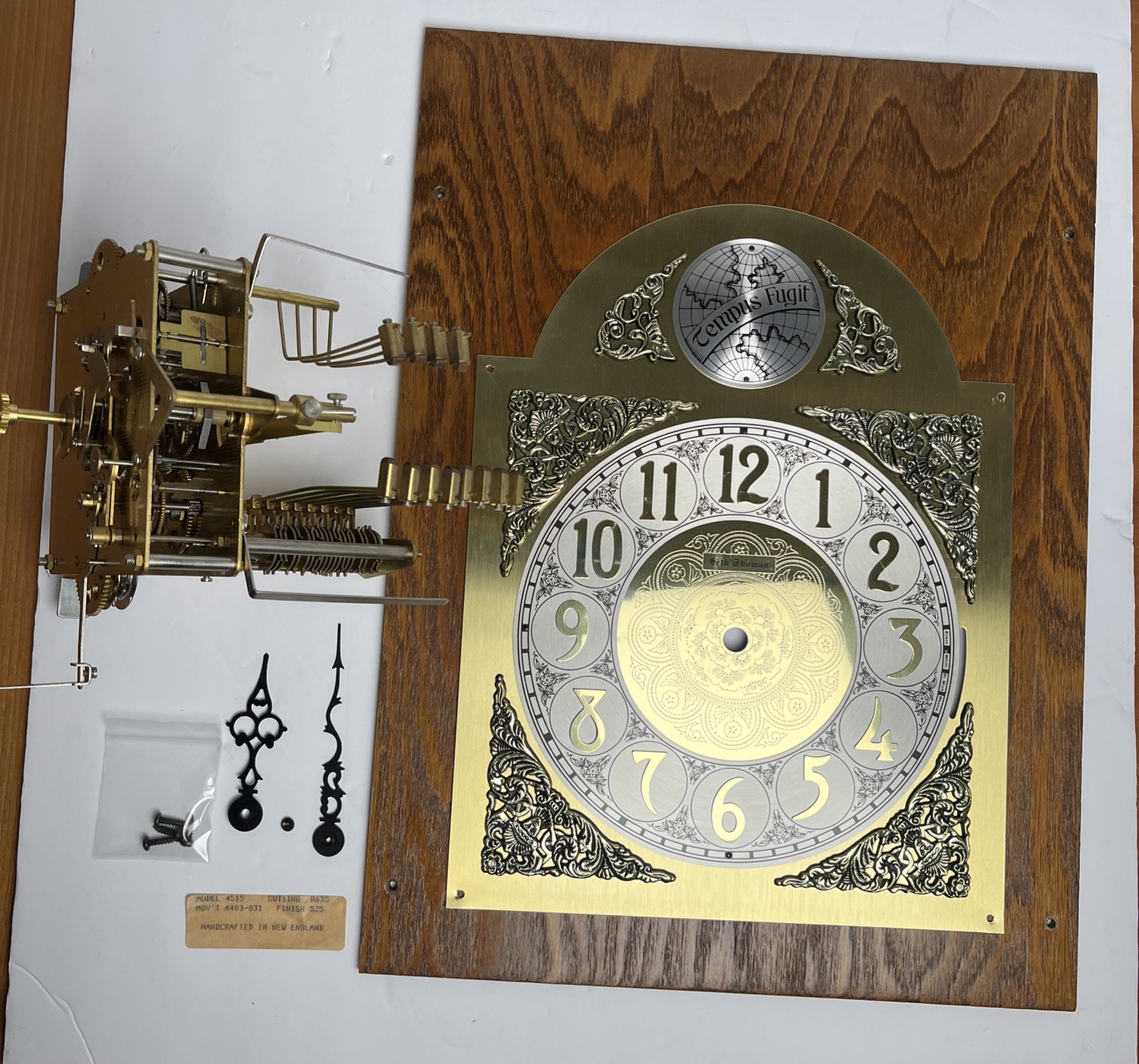 Howard Miller Ridgeway Grandfather Clock  RARE 12 Movement Dial Etc A403-031