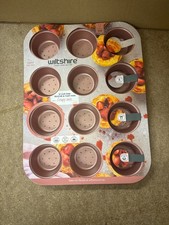 Wiltshire Rose Gold 12 Cup Mini Quiche & Tart Pan