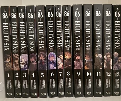 86--EIGHTY-SIX, Vol.1-13  (light novel)