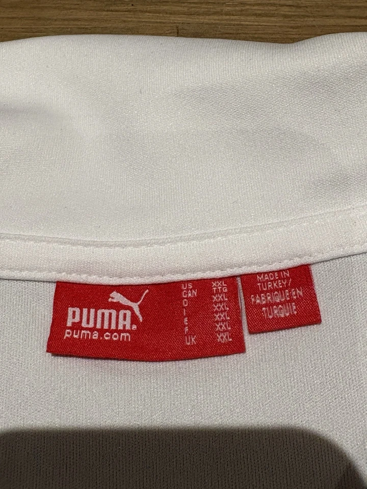 Czech Republic Soccer Jersey Adult XXL White National Soccer Team 2008 - Image 3 of 4