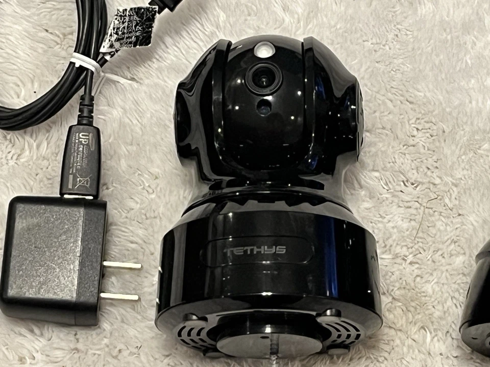 Cámaras de seguridad panorámicas/inclinables Kamtron Tethys WiFi IP inalámbricas HD probadas en interiores funciona Foto 2 de 4