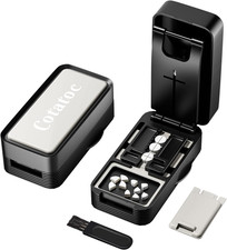 Pill Cutter Splitter for Small and Tiny Pills - Professional 1/2 1/4 Pill Splitt