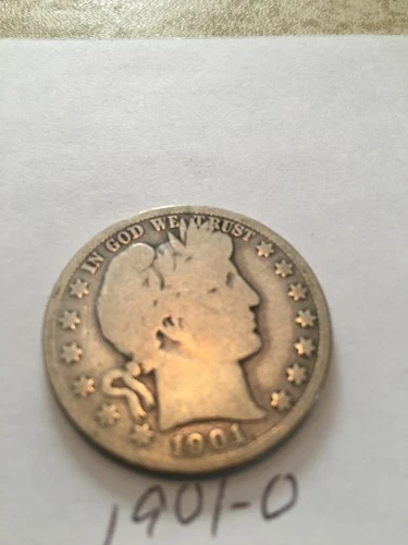 1901 o barber half dollar good