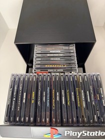 PlayStation PS1 Holds 28, Game Storage Display Shelf Memory Card Holder 3DPrint