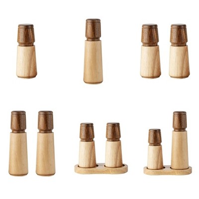 Adjustable Grinding Mechanism Manual Salt and Peppers Grinder Set Peppers Mill