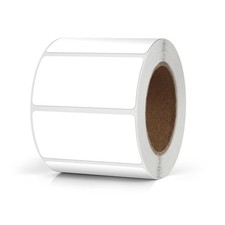 Meitaat White Rectangle Stickers 2 x 1 Inch Color Coding 2 x 1 inch,