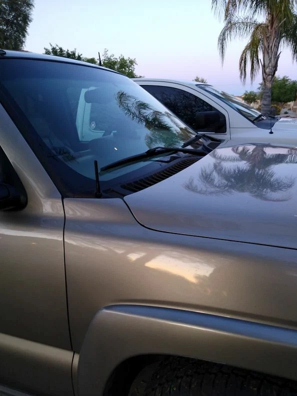 Mástil de antena de aluminio negro corto de 4" radio AM/FM para Chevrolet Tahoe 1992-2006 Foto 3 de 4