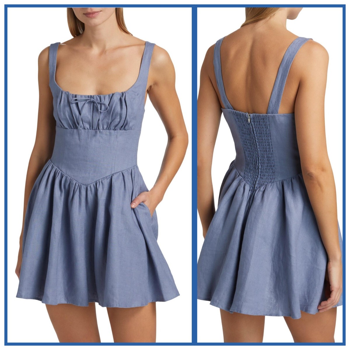 chinese dress ladies Linen Shift Dress