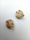 14K Yellow Gold Mabe Pearl Earrings [E328] — photo 9