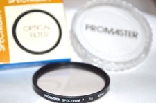 Promaster Spectrum 7 62 mm 1A Screw-In Filter w Case & Box Made in USA (S-101)
