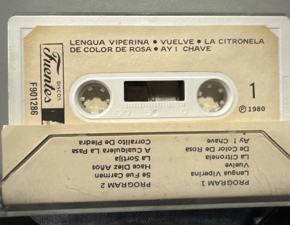 Sonora Dimamita & 20 Anos De Exitos Cassette Discos Fuentes ,F901286 - Image 3 of 4