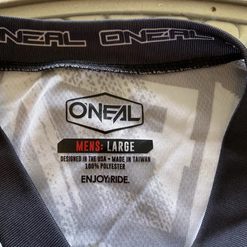 Camisa MTB Oneal O'Neal Element Jersey Attack negra/amarilla neón/transpirable Foto 4 de 4