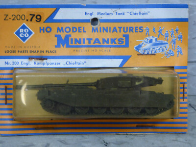 Roco Minitanks  (NEW) Modern British Chieftain Medium Tank  Lot #4281K