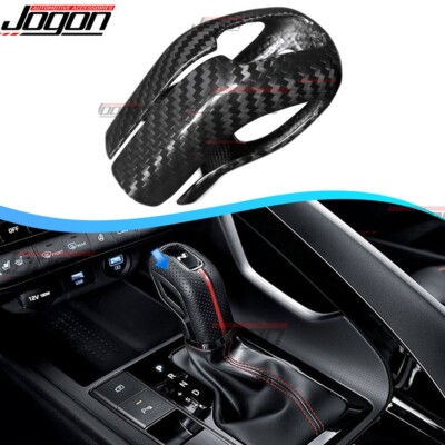 Real Carbon Gear Shift Knob Head Cover For Hyundai N Veloster N Elantra N Kona N