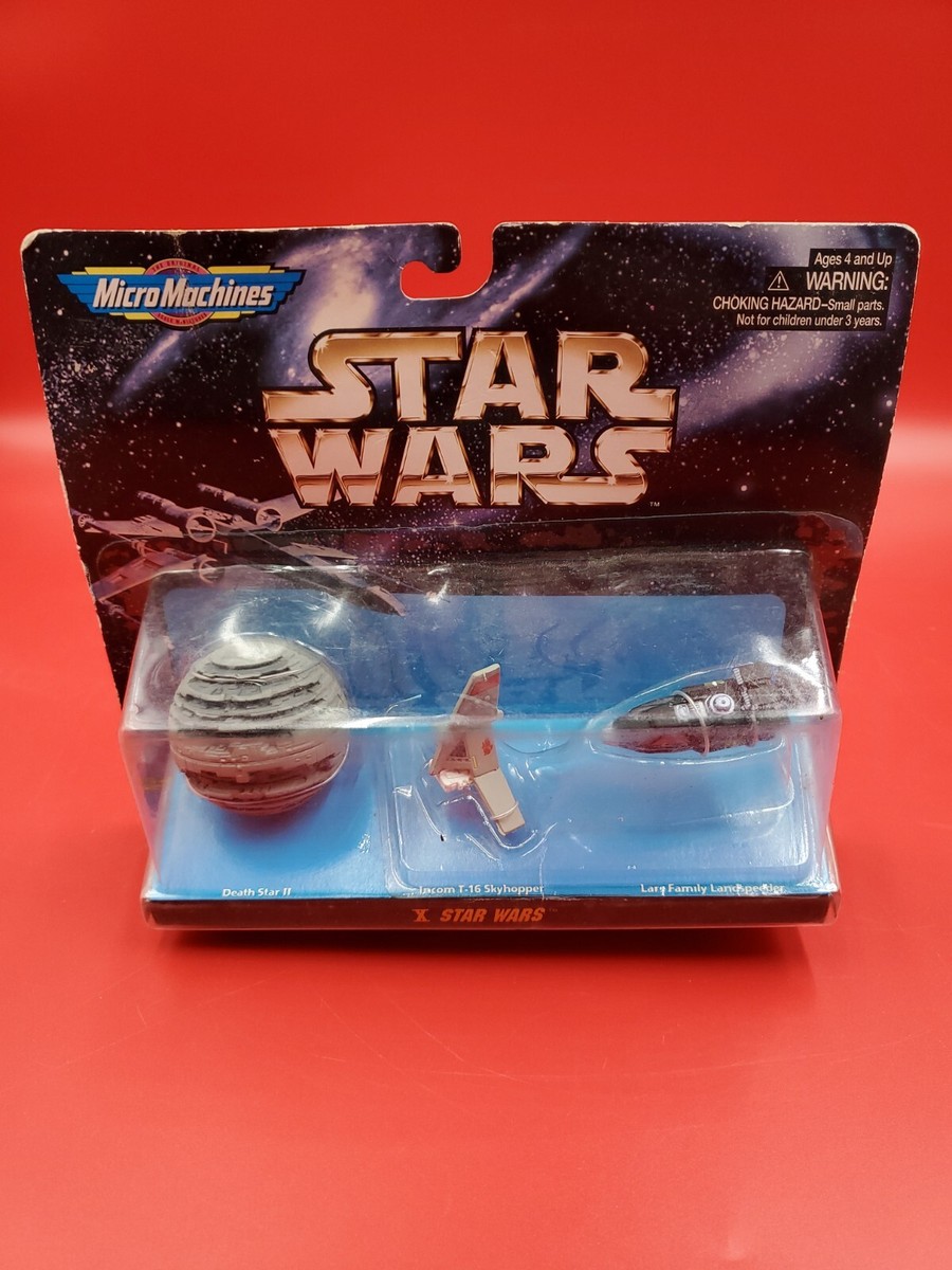 1996 STAR WARS Micro Machines Space ~ 3-PACK COLLECTION X ~ SEALED