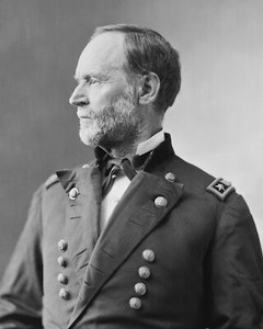 GENERAL WILLIAM T. SHERMAN PORTRAIT 8X10 PHOTOGRAPH REPRINT