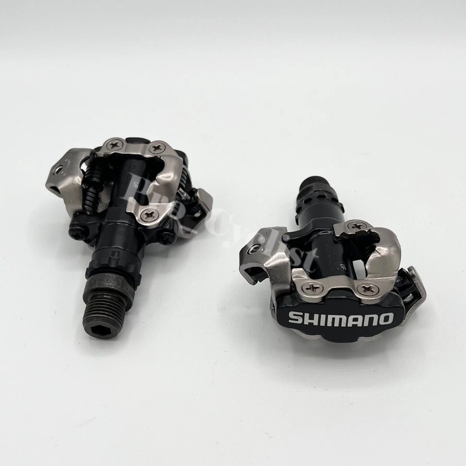 Shimano PD-M520 SPD MTB Pedals Clipless 9/16" SM-SH51 Cleats Black New In Box - Image 2 of 4