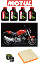 KIT TAGLIANDO OLIO 5000 10W40 FILTRI OLIO ARIA DUCATI MONSTER 600 2001 2002