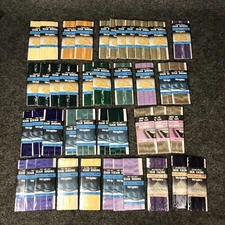 Lot Of 42 Vintage Wrights Flexi Lace Hem Facing, Seam Binding & Iron On Hem Tape