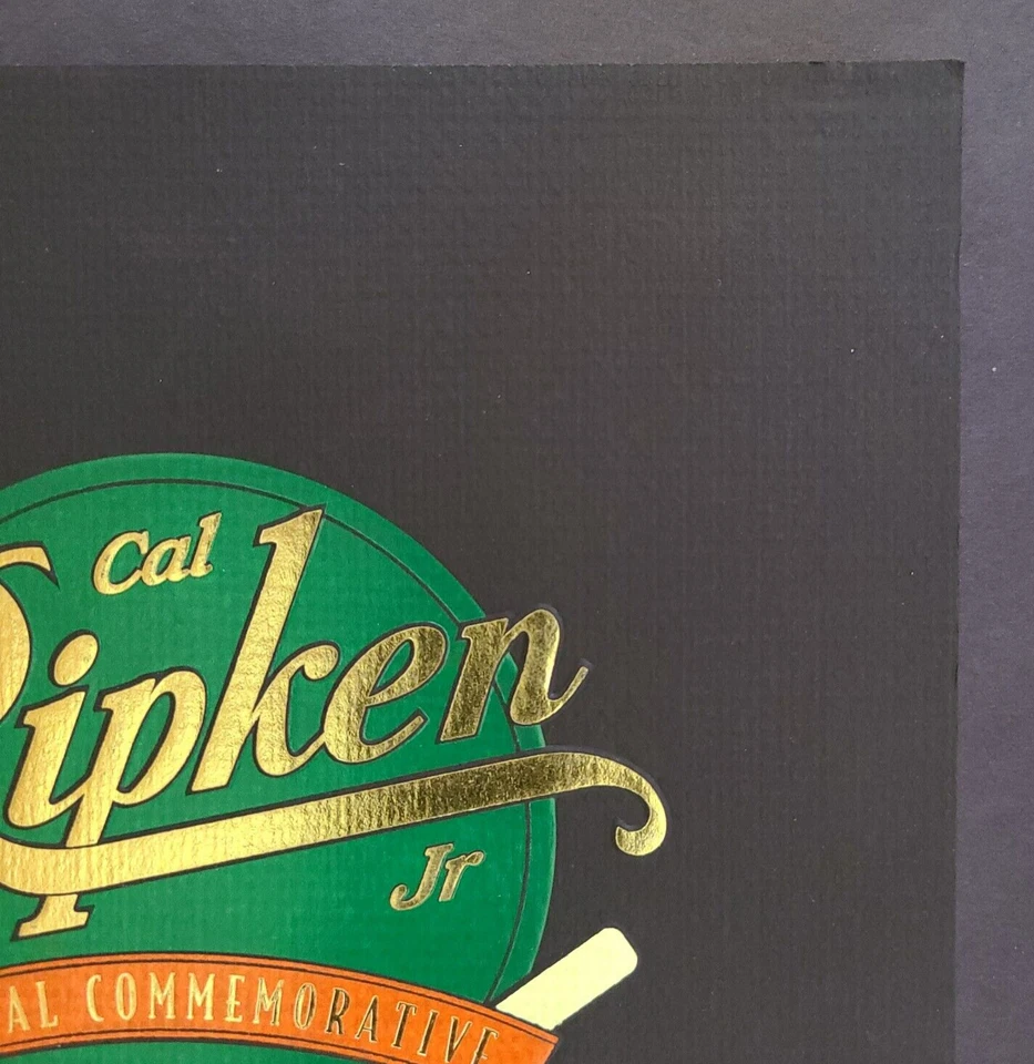 1995 Cal Ripken Jr. Official Commemorative Baltimore Orioles Book Magazine - Image 2 of 4